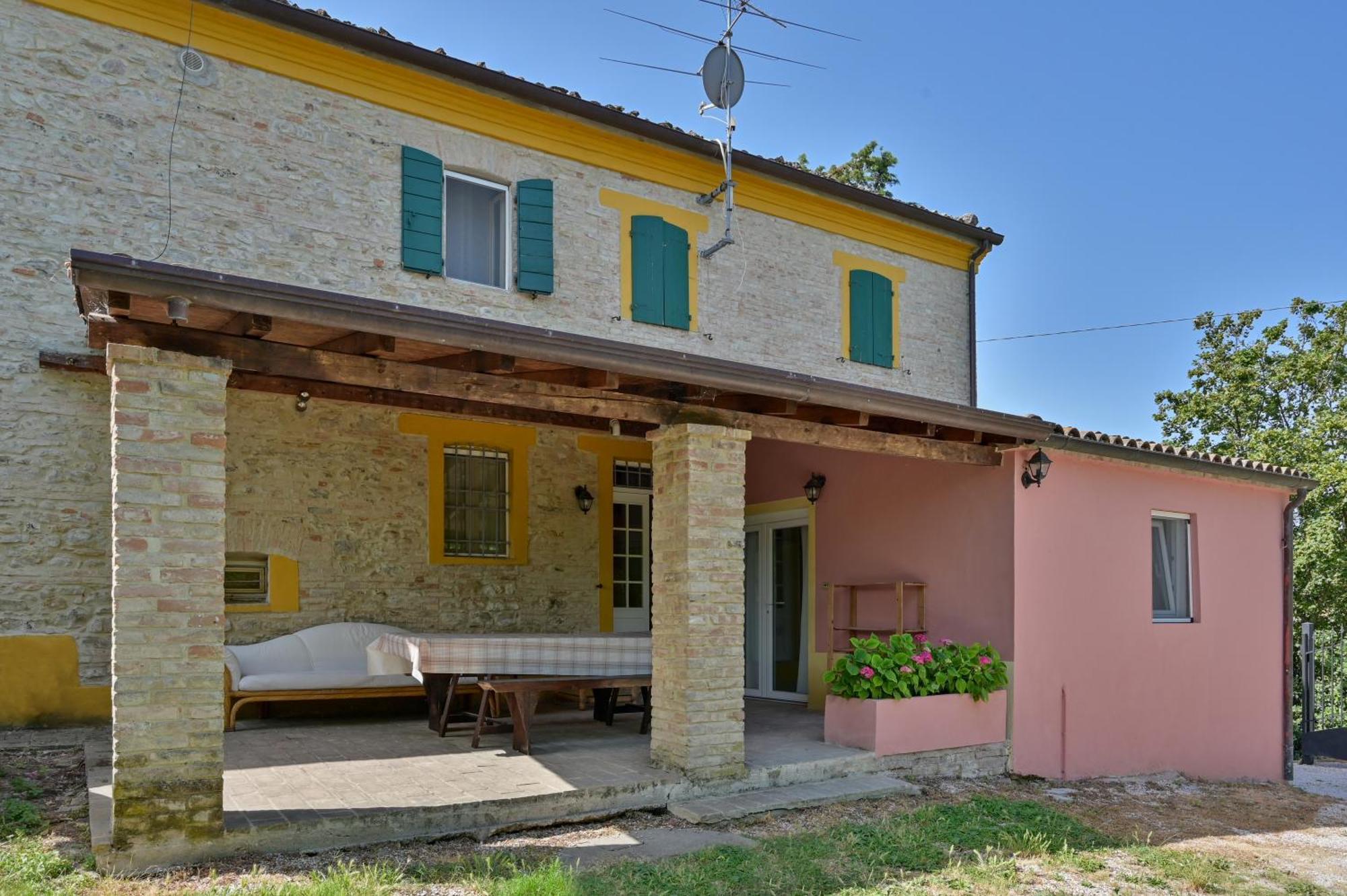 Casale San Teodoro - Mondaino Rn Villa Exterior foto