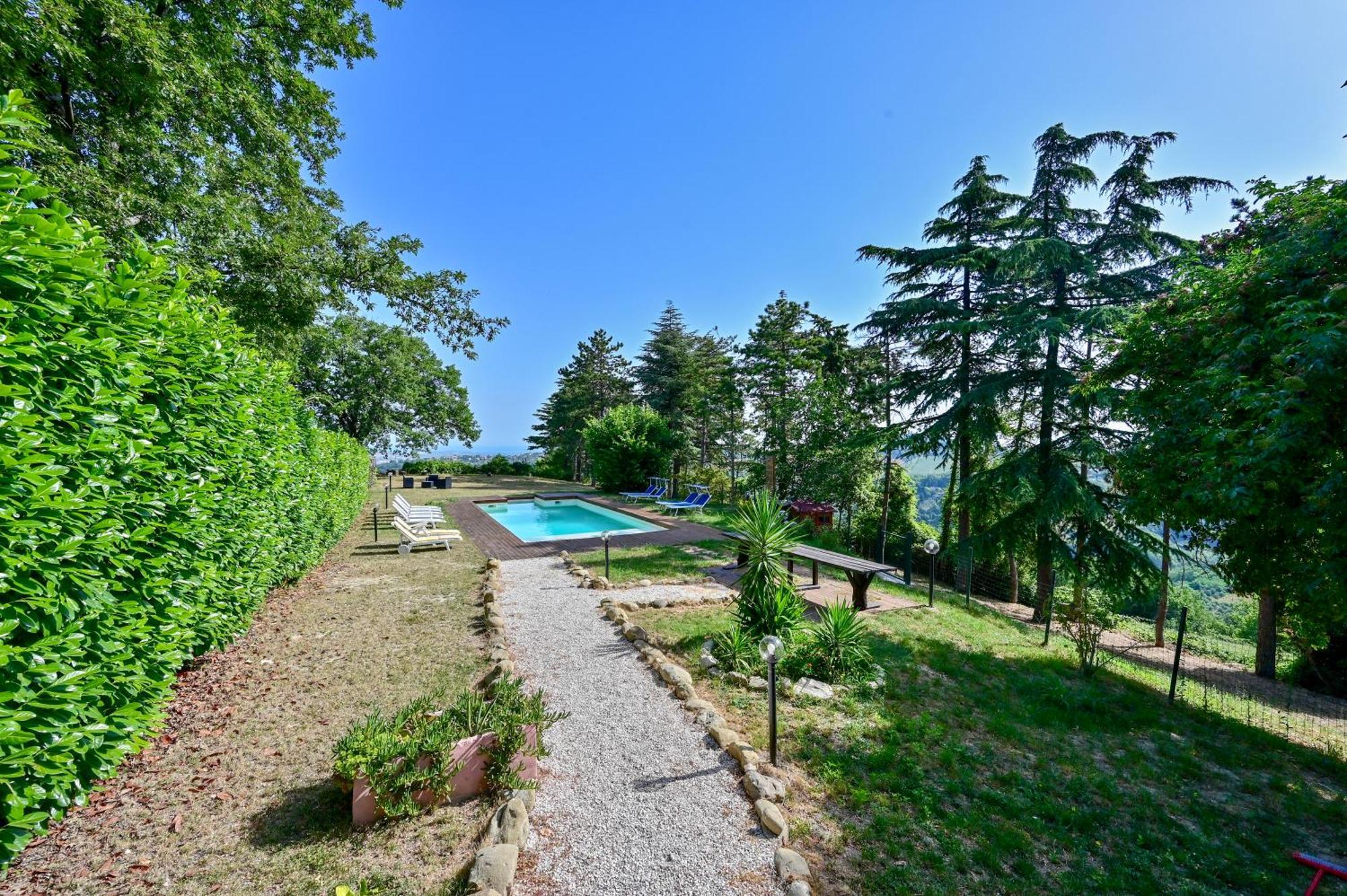 Casale San Teodoro - Mondaino Rn Villa Exterior foto